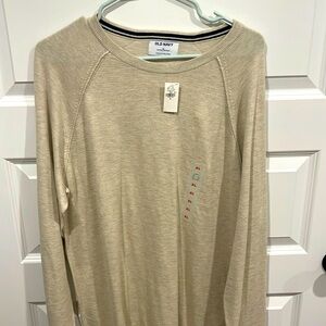 Mens Old Navy beige sweater XL